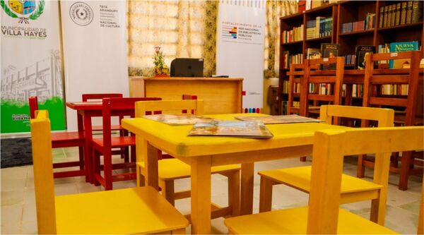 La Secretaria de Cultura y Taiwán habilitaron una Biblioteca pública municipal de Villa Hayes