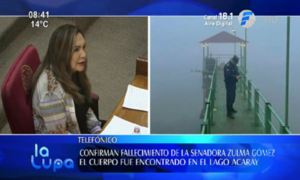 Muere la senadora Zulma Gómez | Telefuturo