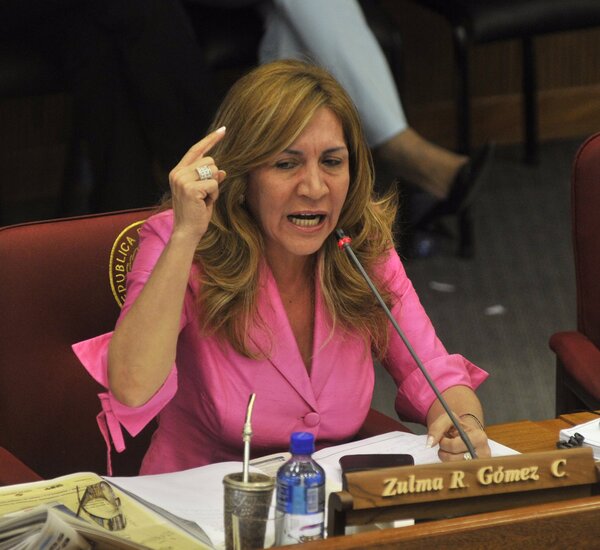 Hallan muerta a la senadora Zulma Gómez