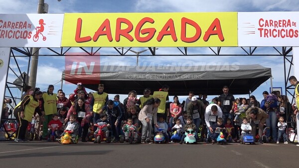 TODO LISTO PARA LA GRAN CARRERA DE TRICICLOS EL DOMINGO 21/08