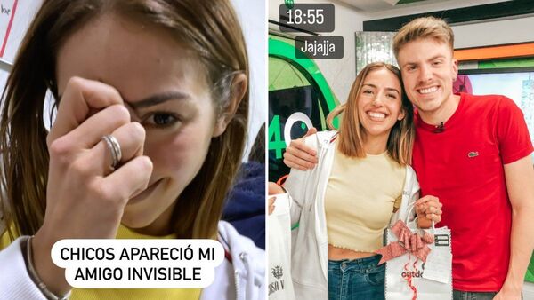 Apareció el amigo invisible de Fer Aguilar