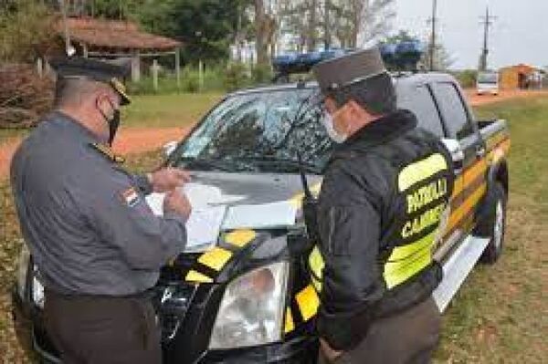 Caminera demoró a más de 640 infractores en la última semana