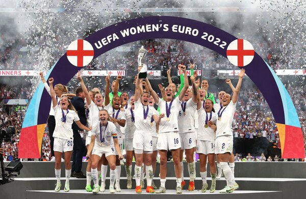 Inglaterra derrotó a Alemania y conquistó su primera Eurocopa femenina