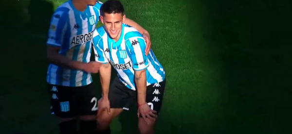 Matías Rojas: Golazo, asistencia y figura máxima en el empate de Racing ante Tigre