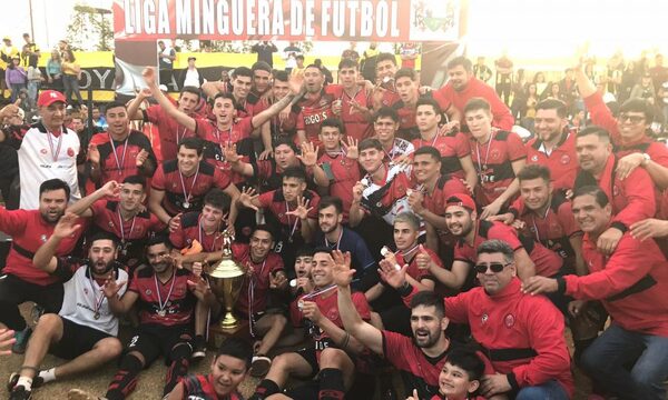 MINGA GUAZÚ ES CAMPEÓN DE LA LIGA MINGUERA