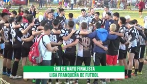 Primero de Mayo golea y es finalista de la Liga Franqueña