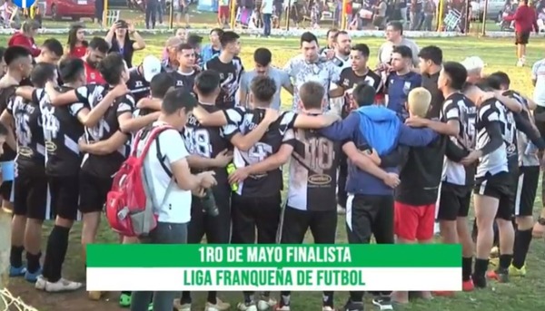 Primero de Mayo golea y es finalista de la Liga Franqueña