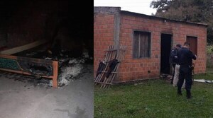 Anciano muere calcinado en su vivienda en Coronel Oviedo - Noticiero Paraguay