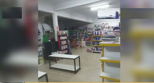 Delincuentes se alzaron con recaudación de supermercado en Caacupé