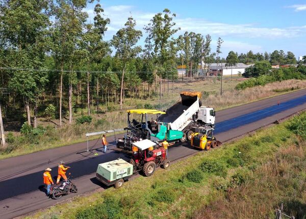 Tramo Ñumí - San Juan Nepomuceno beneficiará a 70.000 habitantes de Guairá y Caazapá - .::Agencia IP::.