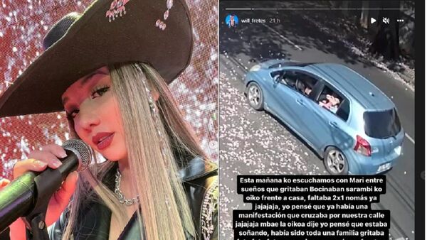 Fanáticos de Marilina armaron sarambi frente a su casa