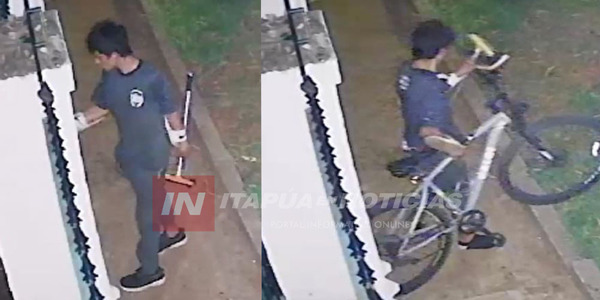 ATRAPAN A «LIMPIAVIDRIOS» POR HURTO DE UNA BICICLETA