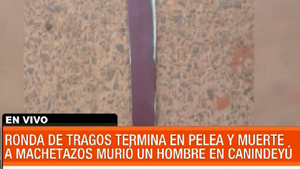 Ronda de tragos entre amigos terminó en muerte por machetazos