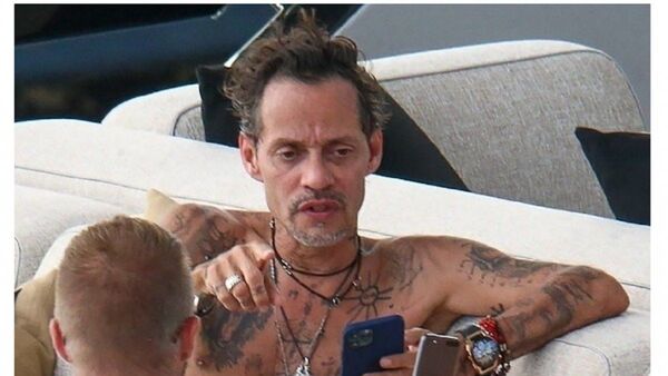 Marc Anthony: "Disfrutando de la mejor energía"