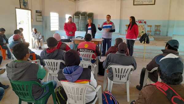 Comunidad Nivaclé de Campo Alegre participa de capacitación deportiva de la SND - .::Agencia IP::.