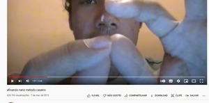 Brasil: se operó a sí mismo la nariz con tutorial de Youtube y terminó en el hospital