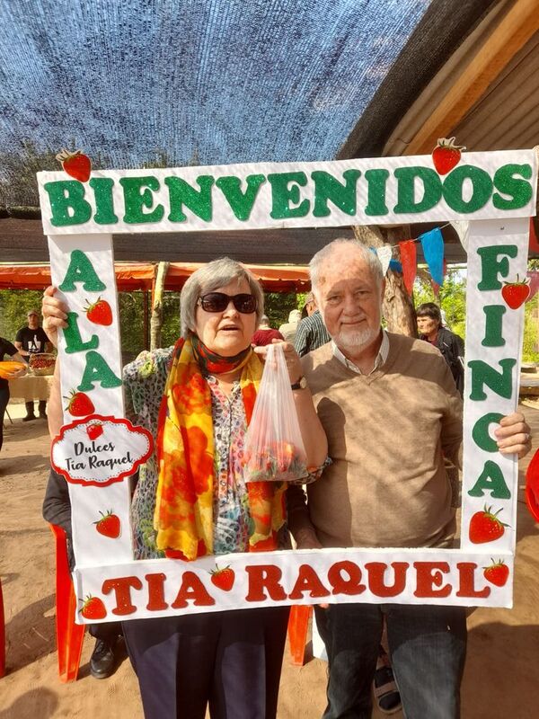 Cientos de turistas visitan fincas de frutillas en Areguá - Nacionales - ABC Color
