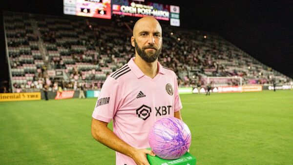 Gonzalo Higuaín, jugador de la semana en la MLS