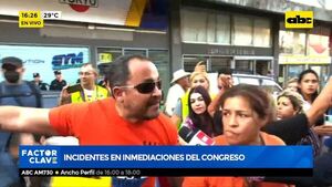 Reportan incidentes durante debate - Factor Clave - ABC Color