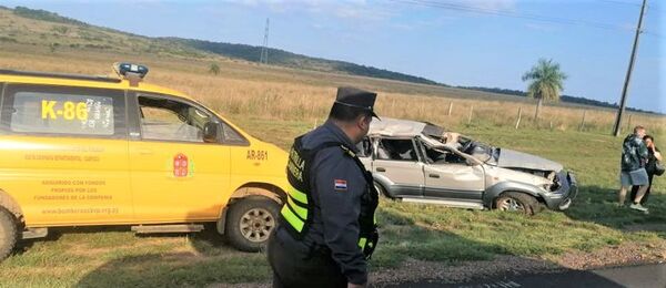Fallece la bebé involucrada en accidente ocurrido en Caapucú - Policiales - ABC Color