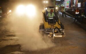 Inician bacheo en calles de CDE