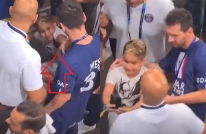Messi accedió a foto con niño que fue “cazado” por la seguridad - La Prensa Futbolera