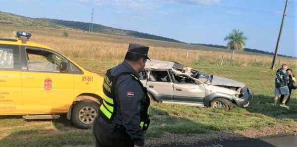Beba falleció en accidente de tránsito en Caapucú