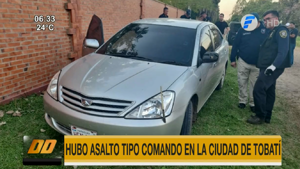 En asalto tipo comando se llevan G. 350 millones en Tobatí