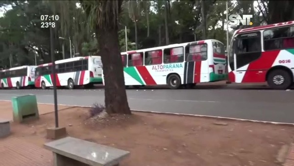 Transportistas se movilizan en CDE - SNT