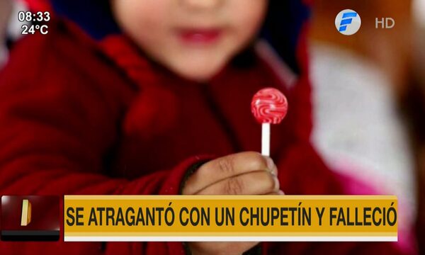 Niño se atragantó con un chupetín y falleció en Caazapá | Telefuturo