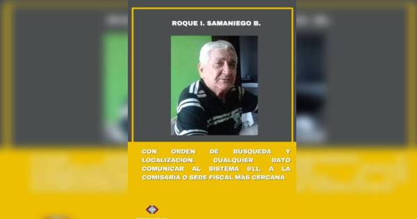 La Nación / Fiscalía ordenó búsqueda de hombre de 82 años extraviado en Asunción
