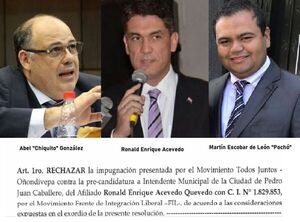 Fallido intento de impugnación a la precandidatura de Ronald Acevedo - Radio Imperio