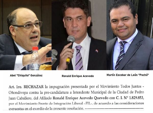 Fallido intento de impugnación a la precandidatura de Ronald Acevedo - Radio Imperio