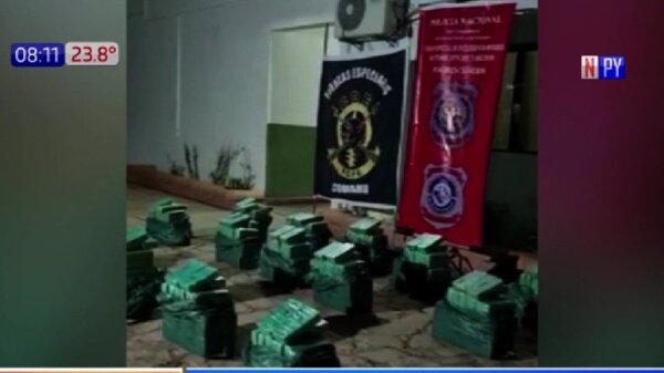 Incautan 461 kilos de cocaína en una estancia, Cordillera | Noticias Paraguay