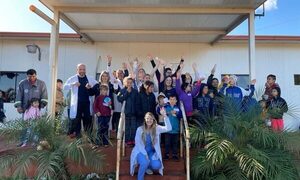 Realizan «club de niños» en el km. 12, Bello Horizonte