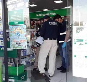 Crónica / Policía detuvo a un supuesto asaltante de Farmacenter de SanLo