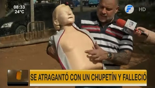 Niño de cuatro años fallece luego de atragantarse con un chupetín