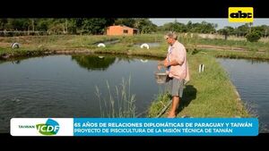 Proyecto de Piscicultura de la misión técnica de Taiwán  - ABC Noticias - ABC Color