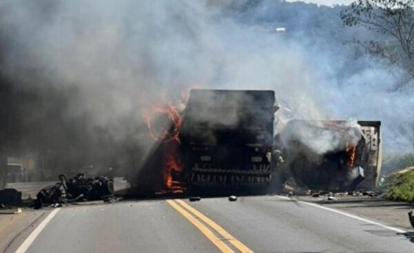 Camionera paraguaya murió en violento choque en Brasil