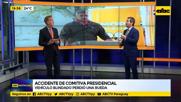 Accidente de comitiva presidencial - ABC Noticias - ABC Color