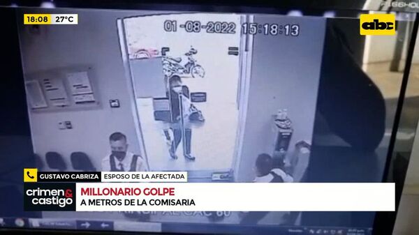 Millonario robo a una comerciante en la ciudad de Tobatí - Crimen y castigo - ABC Color