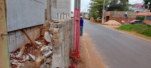 ¿Y el espacio para peatones? » San Lorenzo PY