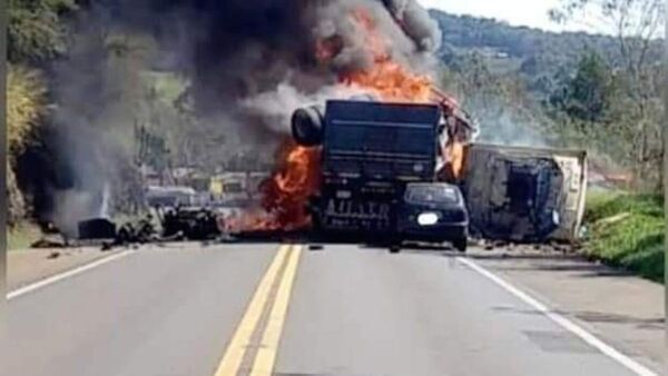 Camionera paraguaya murió en Brasil en un accidente
