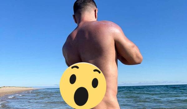 Crónica / ¡Mañamí! ex Yingo mostró todo en playa nudista