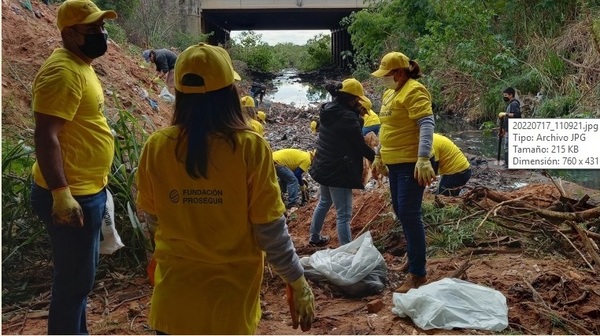 Fundación Prosegur formó parte de la campaña ‘Julio Sin Plástico’