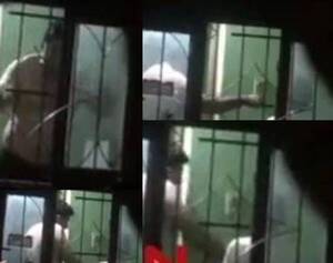 Crónica / [VIDEO] Hijo alhaja golpeó a su anciana madre por no hacerle la cena