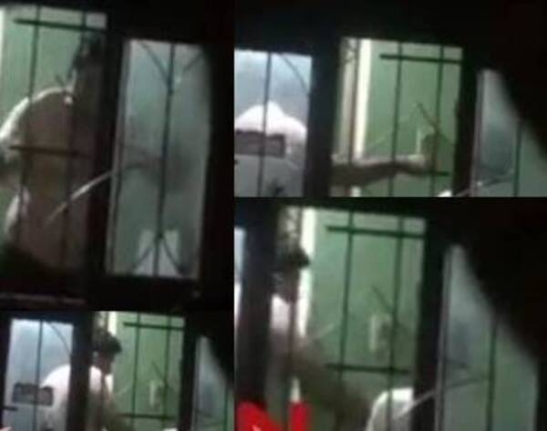 Crónica / [VIDEO] Hijo alhaja golpeó a su anciana madre por no hacerle la cena
