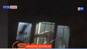 Ebrio y violento, hombre agrede a su madre por no prepararle la cena