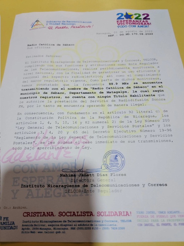 Nicaragua: Ortega ordena asalto a radio católica | 1000 Noticias