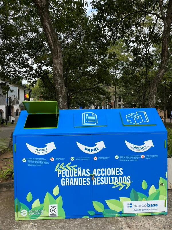 Diario HOY | Banco Basa generó un importante impacto ambiental en la Expo mediante el reciclaje